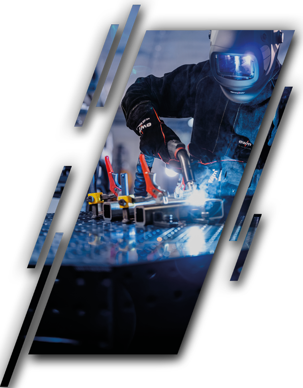 Industrial welding background graphic